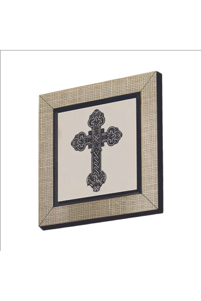 Haç Baskılı MDF Magnet 7X7 ürün görseli 1