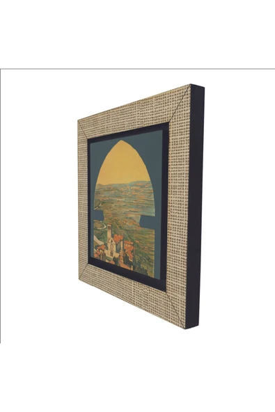 İtalya Görseli Baskılı MDF Magnet 7X7 - Resim 5