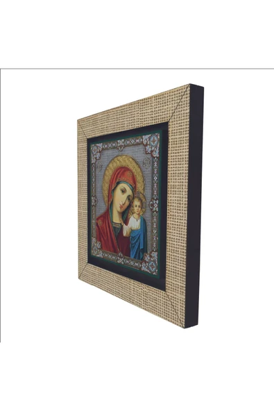 Hz. Isa Görseli Baskılı MDF Magnet 7X7 - Resim 5