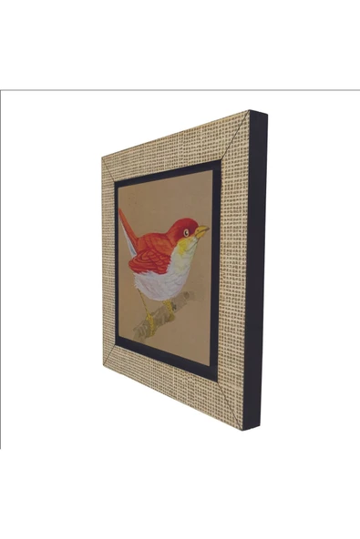 Kuş Baskılı MDF Magnet 7X7 - Resim 5