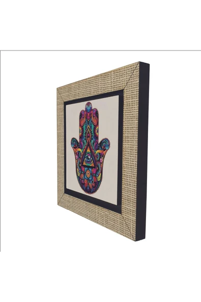 Fatıma’nın Eli Baskılı MDF Magnet 7X7 - Resim 5
