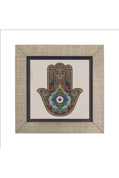 Fatıma’nın Eli Baskılı MDF Magnet 7X7 - Resim 5