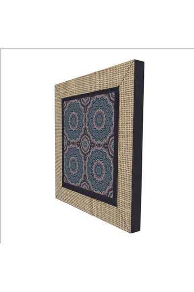 Mandala Baskılı MDF Magnet 7X7 - Resim 5