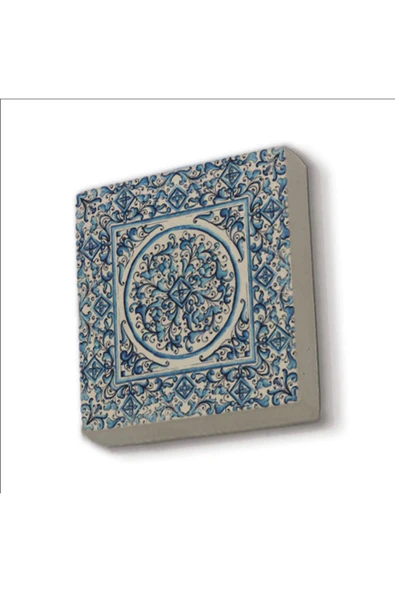 İtalyan Deseni Baskılı Taş Magnet 5X5 ürün görseli 1