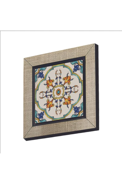 İtalyan Deseni Baskılı MDF Magnet 7X7 ürün görseli 1