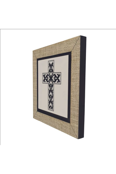 Haç Baskılı MDF Magnet 7X7 - Resim 5