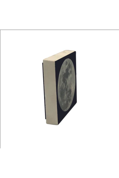 Dolunay Baskılı Taş Magnet 5X5 - Resim 4