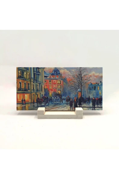 Ukrayna Baskılı Taş Masaüstlük 10X20 ürün görseli 1