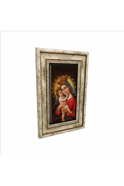 Meryem ve İsa Baskılı Taş Tablo 20x30 ürün görseli 1