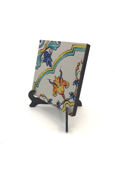 İtalyan Deseni Baskılı MDF Masaüstlük 10X10 ürün görseli 1