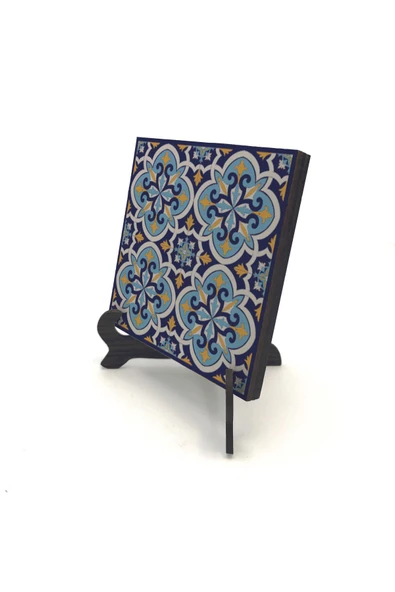 İtalyan Deseni Baskılı MDF Masaüstlük 10X10 ürün görseli 1