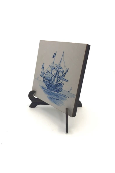 Hollanda Deseni Baskılı MDF Masaüstlük 10X10 ürün görseli 1