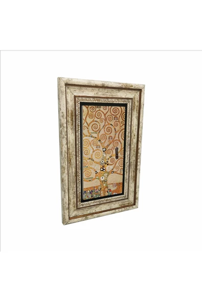 Hayat Ağacı(Gustav Klimt, 1907) Baskılı Taş Tablo 20x30 ürün görseli 1