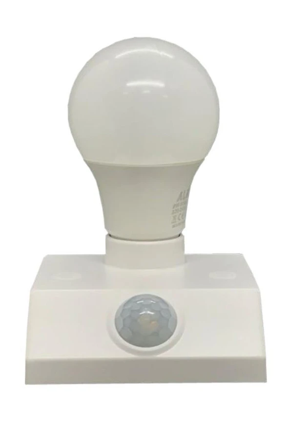 Şahnet 9W (60W) Sensör Tutuculu Armatür 865 Beyaz E27 ürün görseli 1