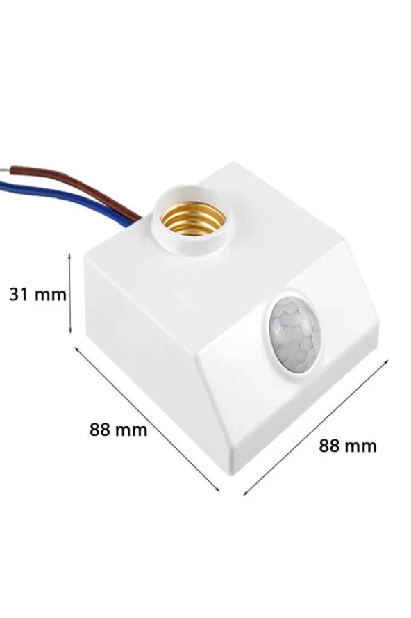 Şahnet 9W (60W) Sensörlü Led Ampul Beyaz E27 - Resim 4