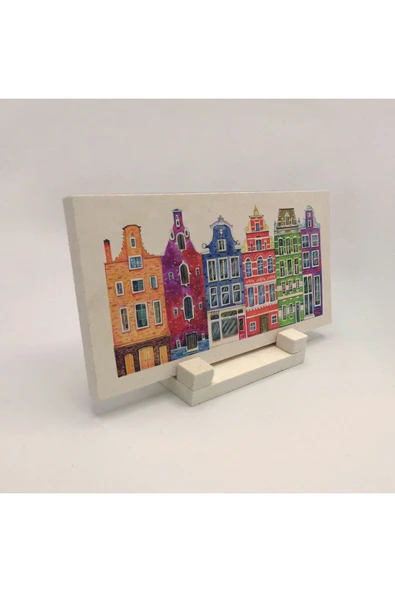 Hollanda Baskılı Taş Masaüstlük 10X20 - Resim 2