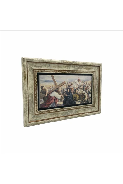 İsa Baskılı Taş Tablo 20x30 ürün görseli 1