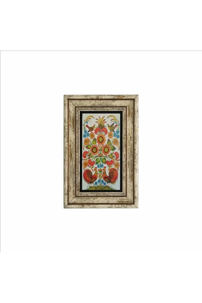 Horoz Baskılı Taş Tablo 20x30 - Resim 2