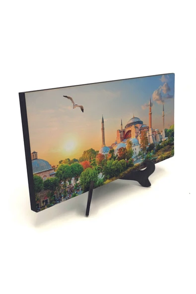 Ayasofya Baskılı MDF Masaüstlük 10X20 ürün görseli 1