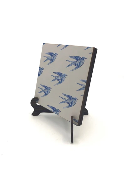 Hollanda Deseni Baskılı MDF Masaüstlük 10X10 ürün görseli 1