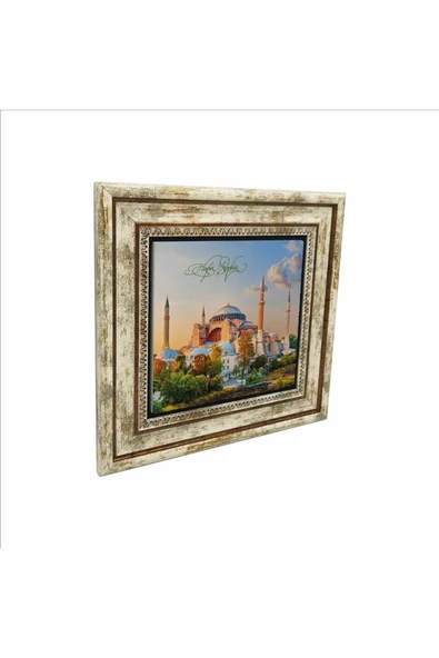 Ayasofya Camii  Baskılı Taş Tablo 25X25 ürün görseli 1