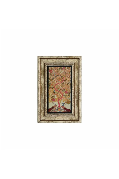 Tavus Kuşları Baskılı Taş Tablo 20x30 - Resim 2