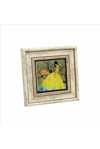 Baharın Vaadi (Majorie Miller, 1920’ler) Baskılı Taş Tablo 20x20 ürün görseli 1