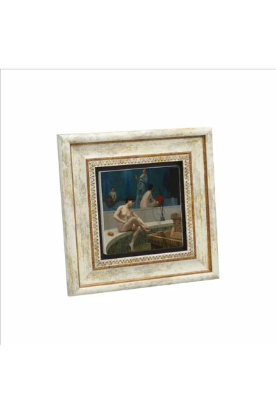Hamam Baskılı Taş Tablo 20x20 ürün görseli 1