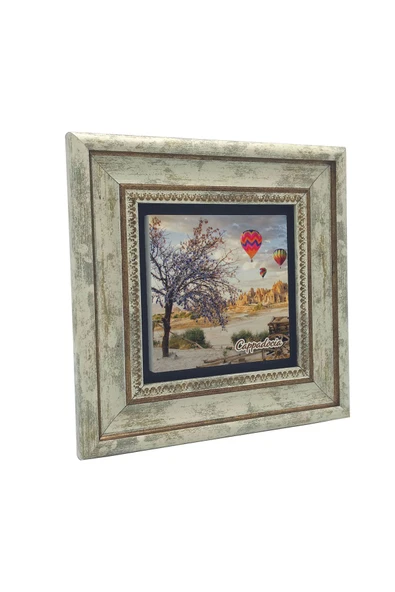 Kapadokya Baskılı Taş Tablo 20x20 - Resim 4