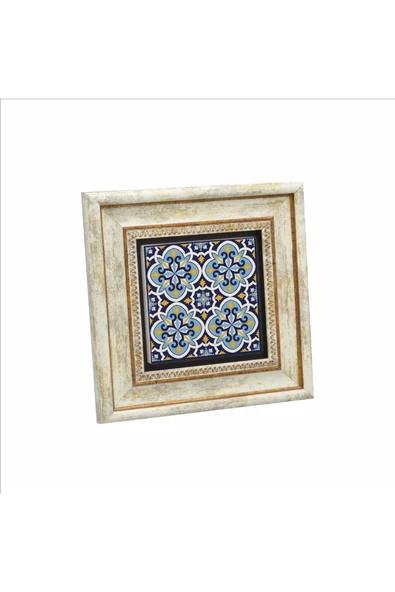 İtalyan Deseni Baskılı Taş Tablo 20x20 ürün görseli 1