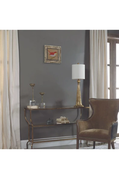 Kuş Baskılı Taş Tablo 25X25 - Resim 3