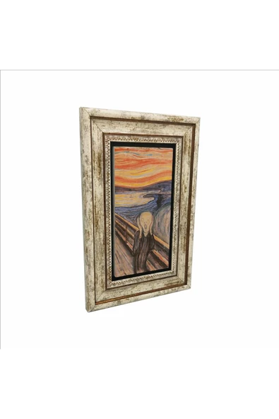 Çığlık (Edvard Munch, 1893) Baskılı Taş Tablo 20x30 ürün görseli 1