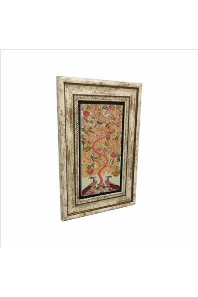 Tavus Kuşları Baskılı Taş Tablo 20x30 ürün görseli 1