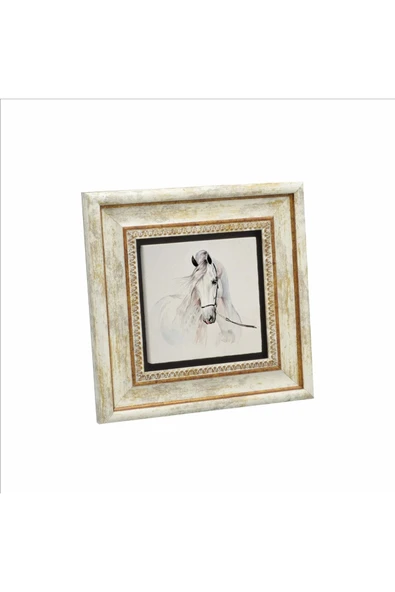 At  Baskılı Taş Tablo 20x20 ürün görseli 1