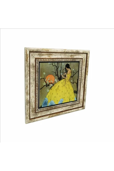 Baharın Vaadi (Majorie Miller, 1920’ler) Baskılı Taş Tablo 25X25 ürün görseli 1