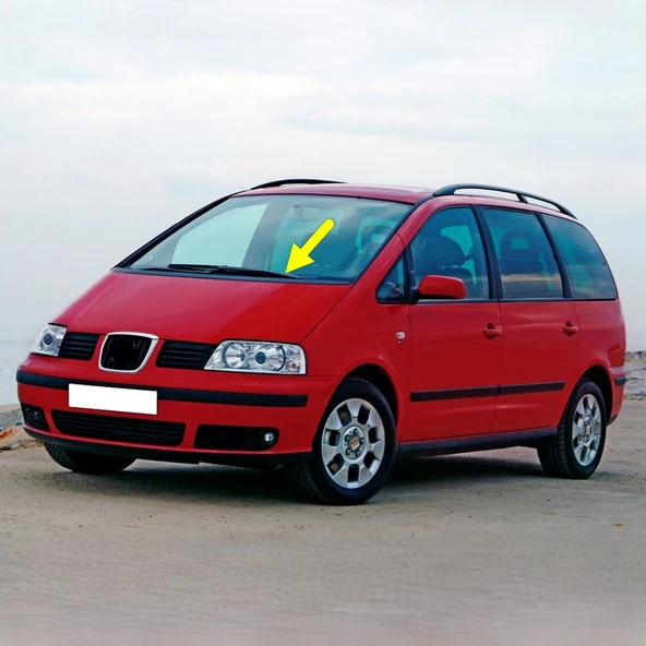 Seat Alhambra 2001-2010 Ön Cam Sol Şoför Yön Silecek Kolu 7M3955409B ürün görseli 1