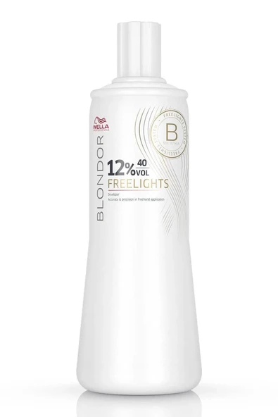 Wella Blondor Freelights %12 Oksidan 40 Volum 1000 ml ürün görseli 1