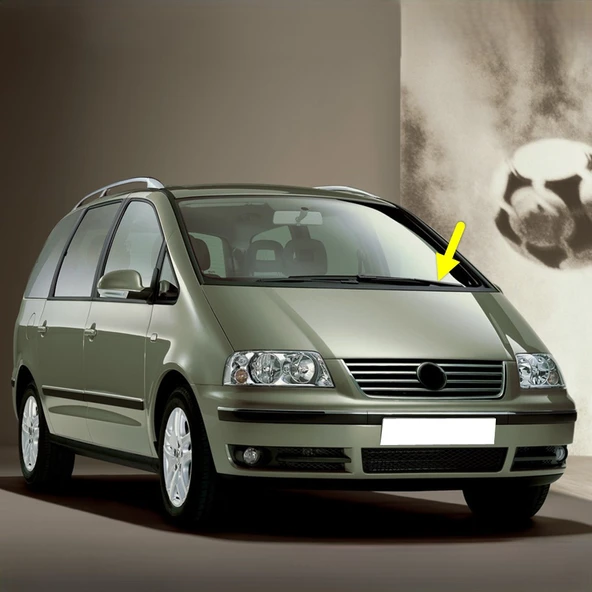 VW Sharan 2001-2010 Ön Cam Sol Sürücü Taraf Silecek Kolu 7M3955409B ürün görseli 1