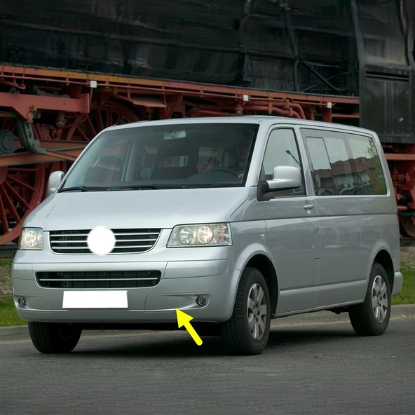 VW Caravelle T5 2004-2009 Ön Tampon Sol Sis Farı Çerçevesi 7H5807489 ürün görseli 1