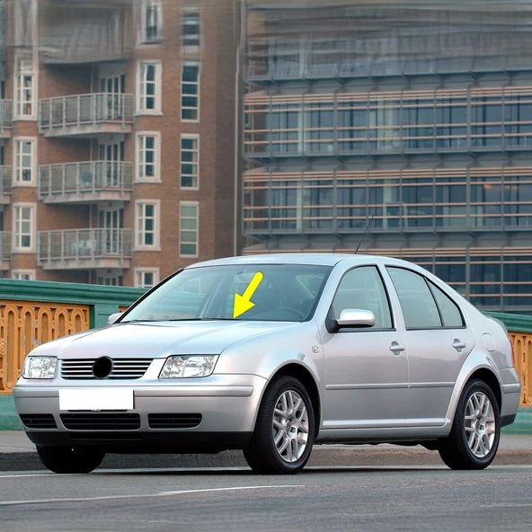VW Bora 2003-2004-2005 Ön Cam Sol Sürücü Taraf Silecek Kolu 1J1955409D ürün görseli 1