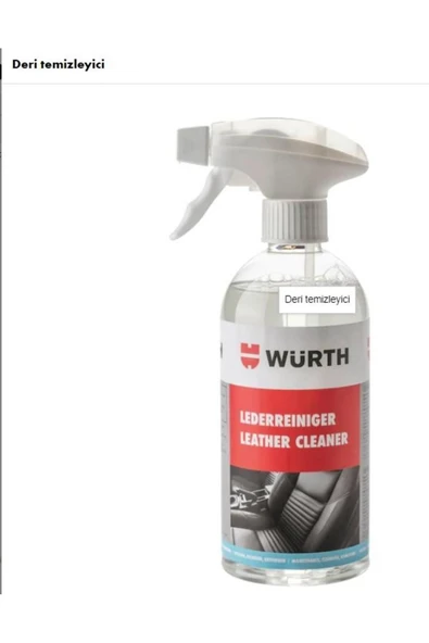 Würth Deri Temizleyici Bakım Sprey Solventli 500ml ürün görseli 1