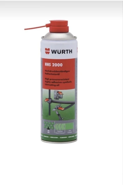 Würth Hhs 2000 Sıvı Gres Yüksek Basınca Dayanıklı Tutunma Özellikli Yağlama Maddesi ürün görseli 1