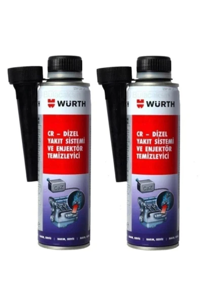Würth Cr-dizel Yakıt Sistemi Ve Enjektör Temizleyici 300 Ml X 2 Adet ürün görseli 1