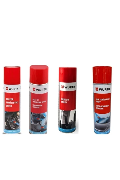 Würth Süper Oto Bakım Seti ürün görseli 1