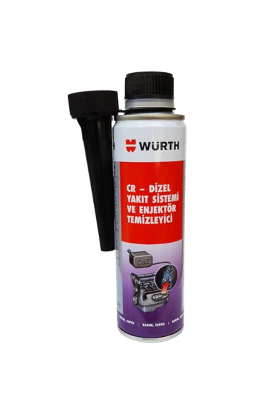 Würth Cr-dizel Yakıt Sistemi Ve Enjektör Temizleyici 300 Ml ürün görseli 1