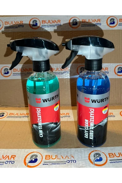 Würth Araç Cam ve Yüzey Temizleme Kiti ürün görseli 1