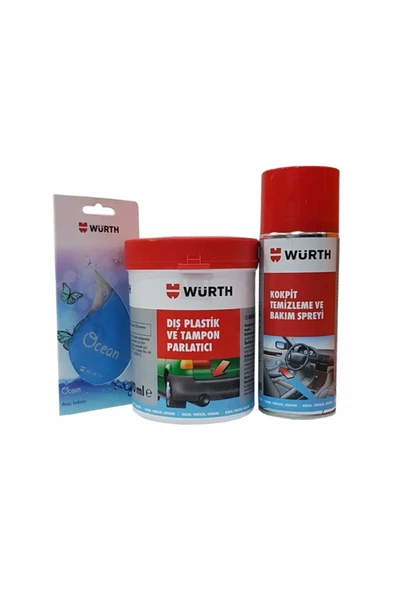 Würth Tampon Parlatıcı Kokpit Temizleme Asma Koku ürün görseli 1