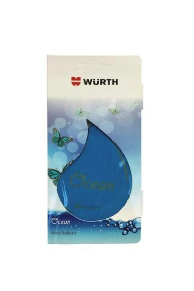 Würth Araç Içi Asma Koku (OCEAN,OKYANUS) Kalıcı Ve Ferahlatıcı (ADET SATILIR) ürün görseli 1