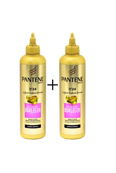 Pantene 300 ml 7/24 Belirgin Bukle Bakım X2 Adet ürün görseli 1