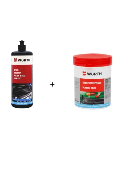 Würth Mumlu Cila 1lt+dış Plastik Tampon Parlatıcı 1lt ürün görseli 1